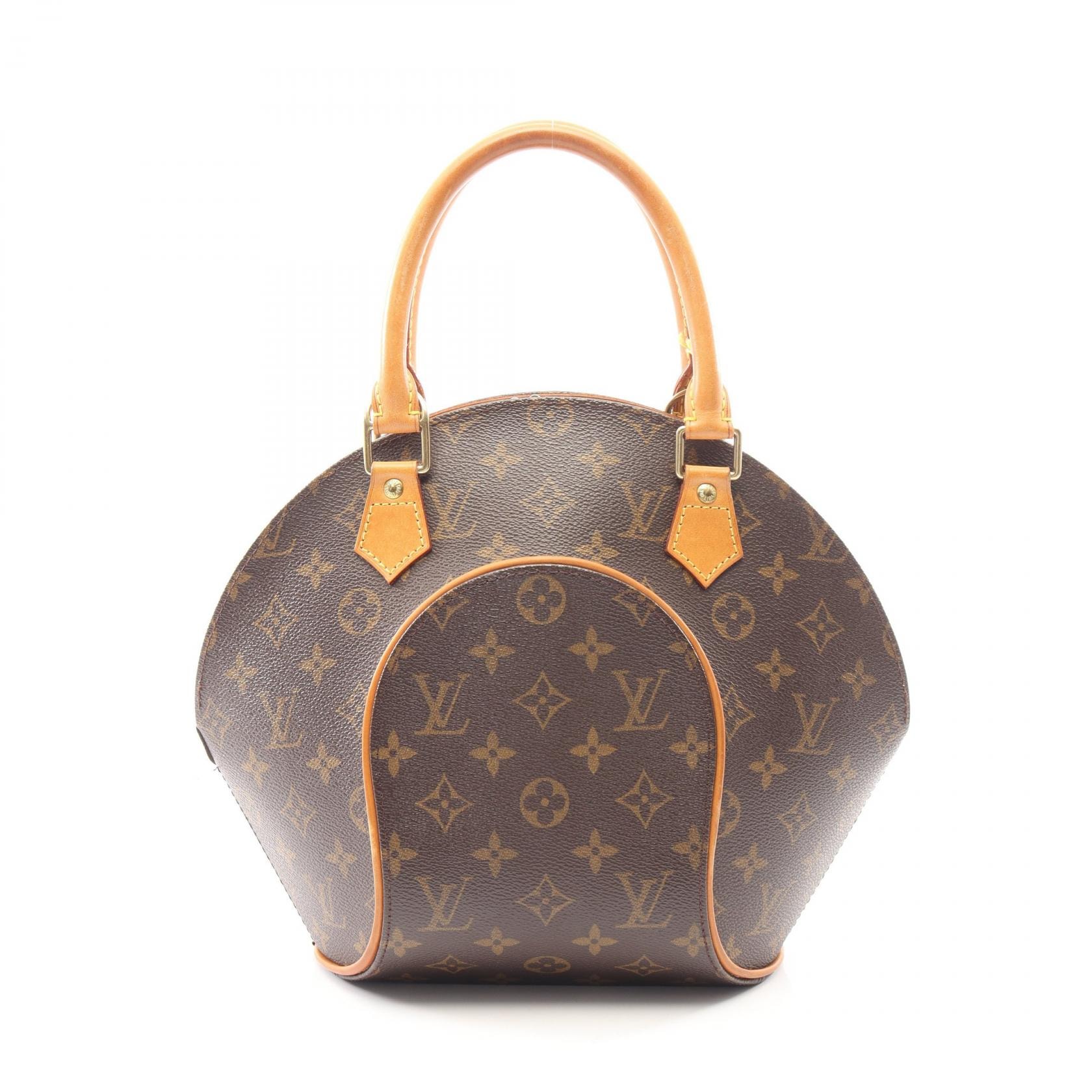 ルイ・ヴィトン LOUIS VUITTON エリプスPM ハンドバッグ バッグ PVCコーティングキャンバス レザー モノグラム レディース ブラウン系 M51127 【中古】
