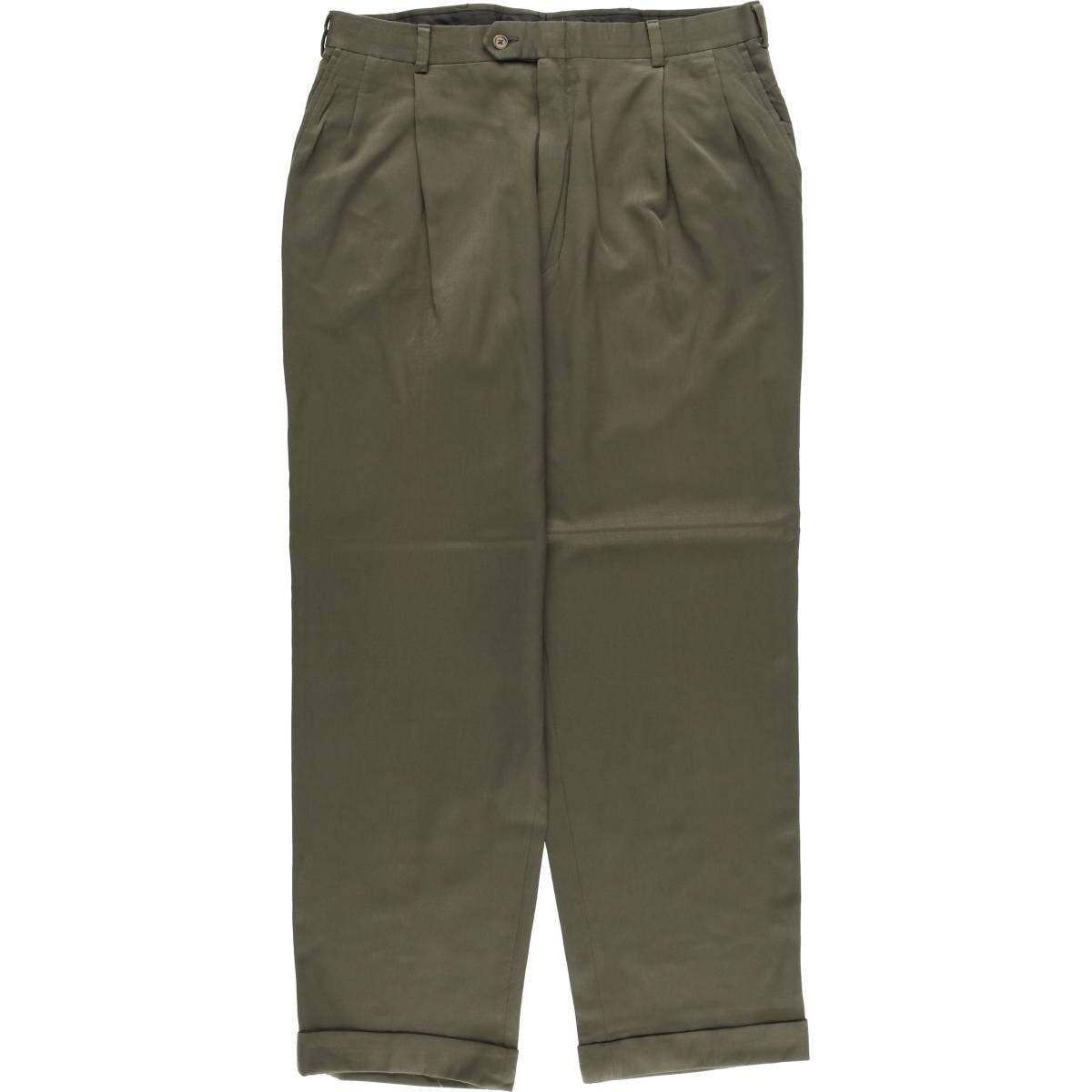 古着 バーバリー Burberry's ツータック スラックスパンツ メンズw35相当/eaa612044