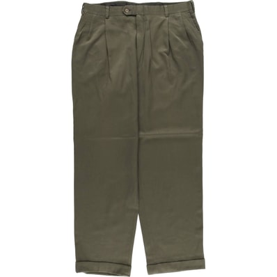 古着 バーバリー Burberry's ツータック スラックスパンツ メンズw35相当/eaa612044