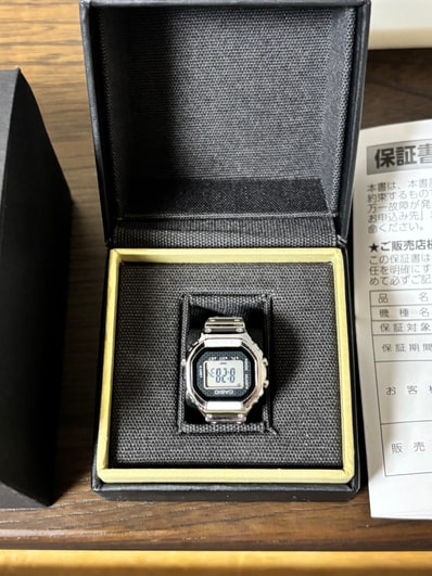 Casio Ring Watch "Stainless Steel" CRW-001