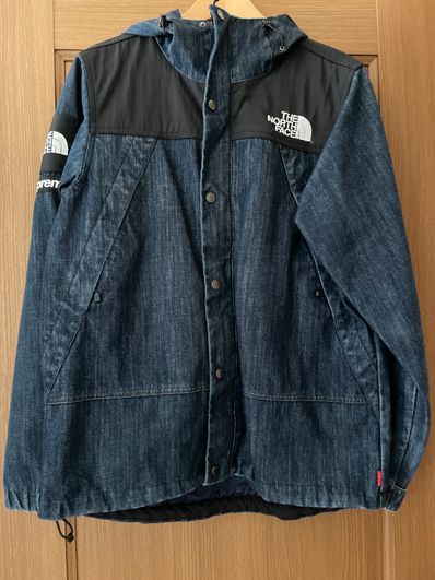 Supreme The North Face Denim Dot Shot Jacket "Denim"