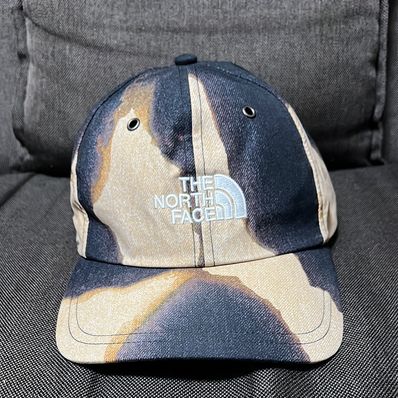 Supreme x The North Face Bleached Denim Print 6-Panel "Black"