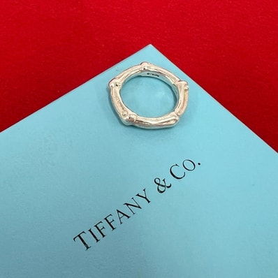 TIFFANY&Co. ティファニー バンブー リング シルバー925 リング・指輪 9号 シルバー
27087