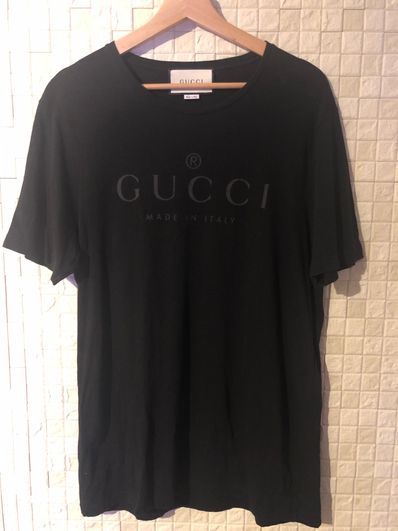 GUCCI Logo T-shirt "Black"