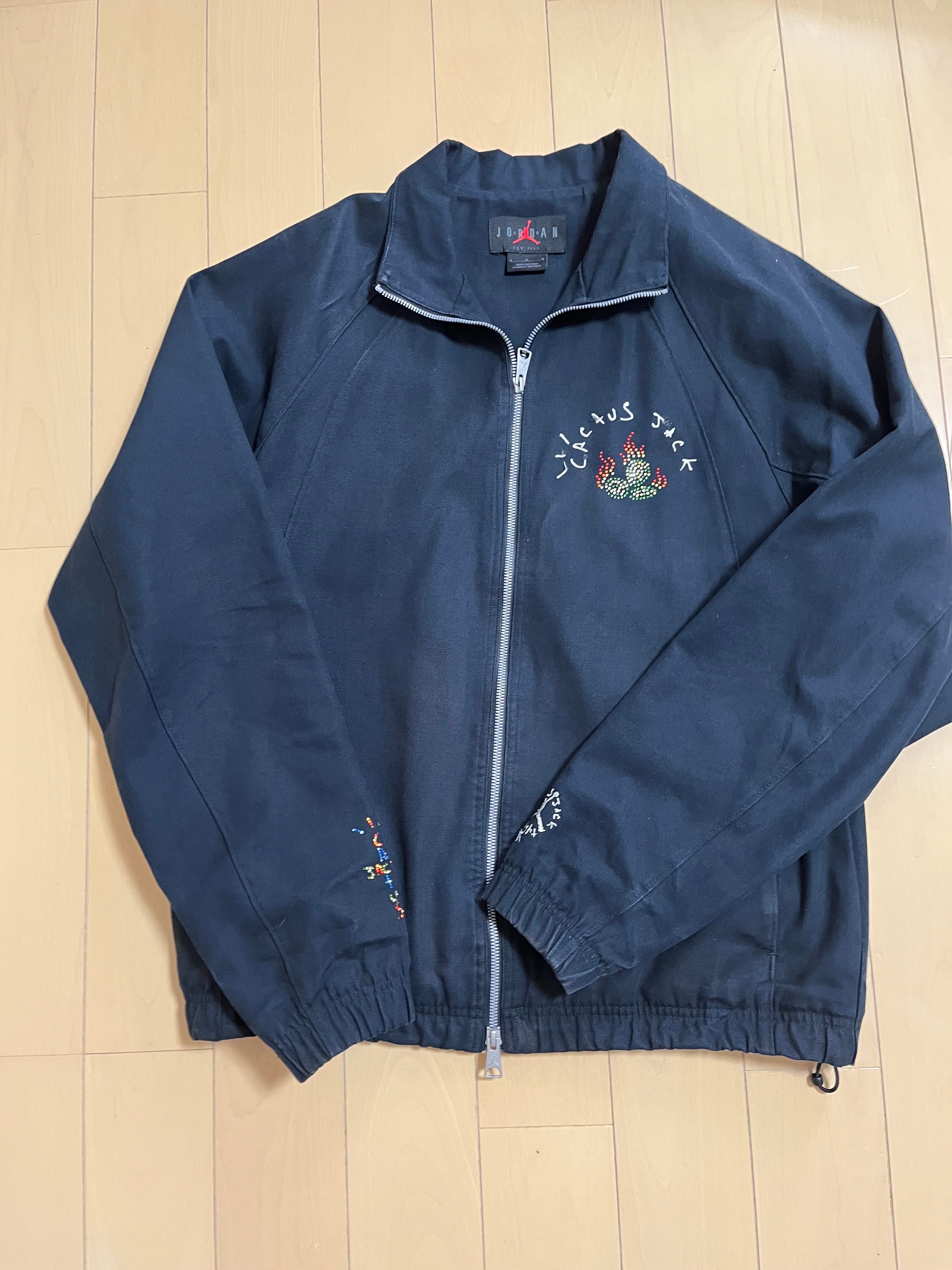 Travis Scott x Air Jordan Brand M J TS WVN JKT "Black"