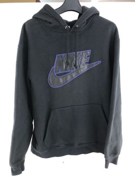 Supreme / Nike® Leather Appliqué Hooded Sweatshirt