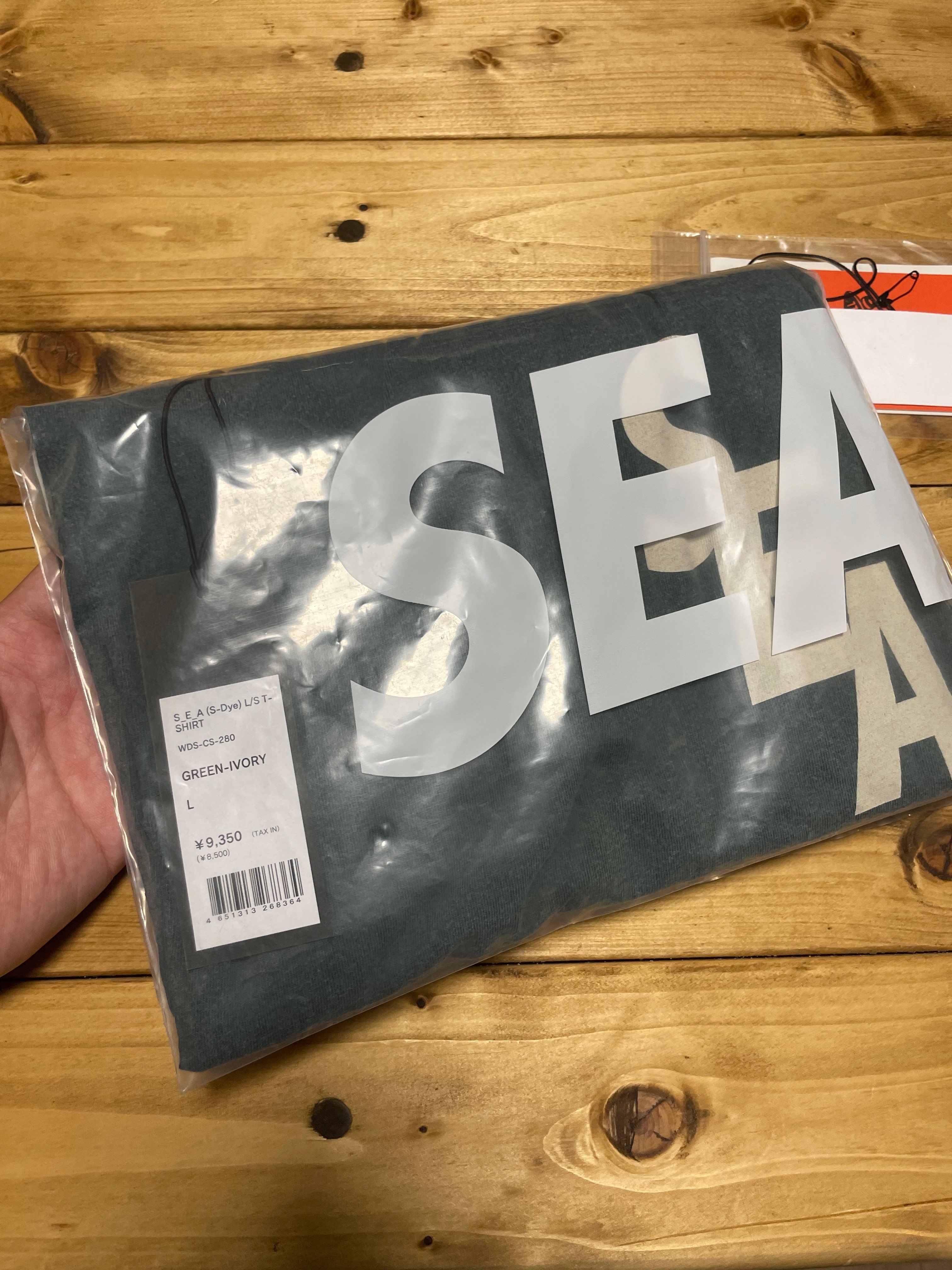 WIND AND SEA S-Dye L/S T-Shirt "Green/Ivory"