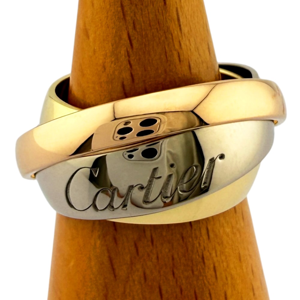 カルティエ トリニティマストエッセンス リング 指輪 12号 18金 K18イエローゴールド レディース CARTIER  中古
