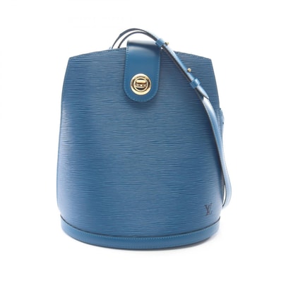 ルイ・ヴィトン LOUIS VUITTON クリュニー エピ トレドブルー ショルダーバッグ バッグ レザー レディース ブルー系 M52255 【中古】