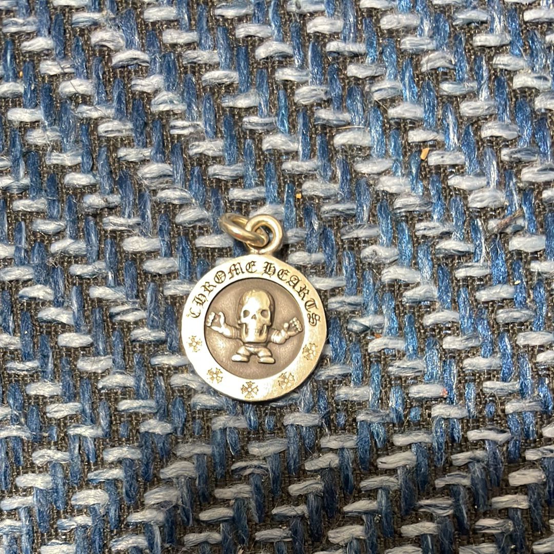 Chrome Hearts Fici Medal Charm "Silver"