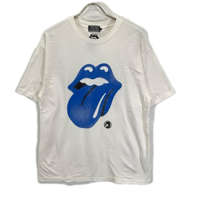 ヒステリックグラマー ×Rolling Stones 23SS Blue Tongue Tシャツ L