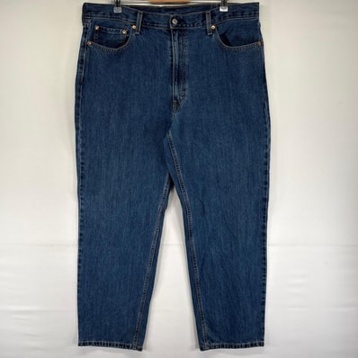 古着 リーバイス Levi's デニム パンツ 550 5ポケット 大きいサイズ テーパード ジッパーフライ W40 L32 ブルー系 メンズ