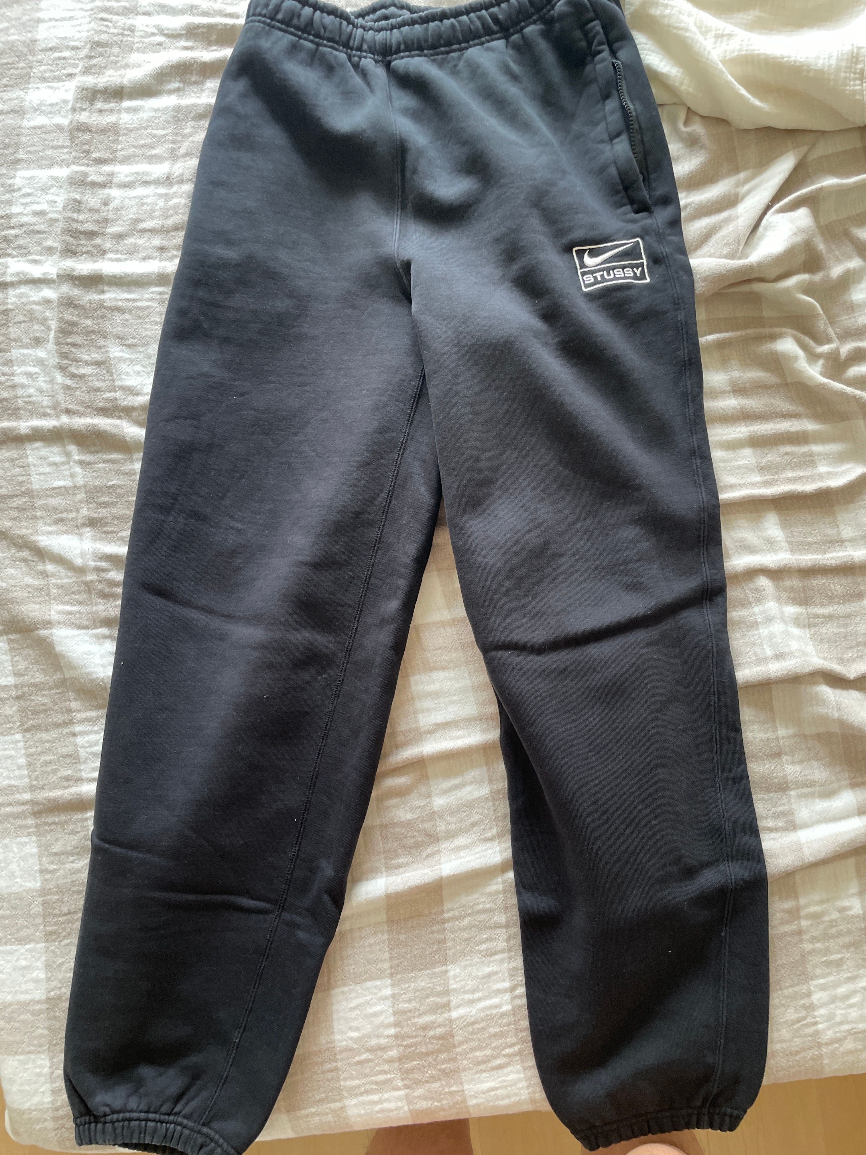 Stussy x Nike Washed Pants (US Size) "Black" DO5296-010