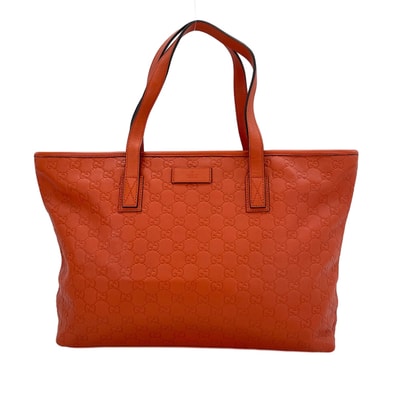 グッチ GUCCI レザー トートバッグ【中古】