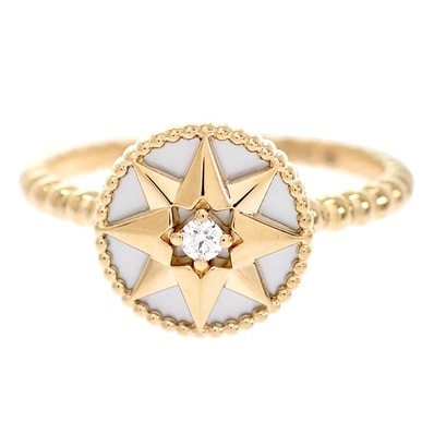 ディオール ローズ デ ヴァン 13号 リング #53【中古】【Aランク】