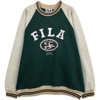 古着 90年代 フィラ FILA ロゴスウェットシャツ トレーナー メンズXXL相当 ヴィンテージ/eaa652381