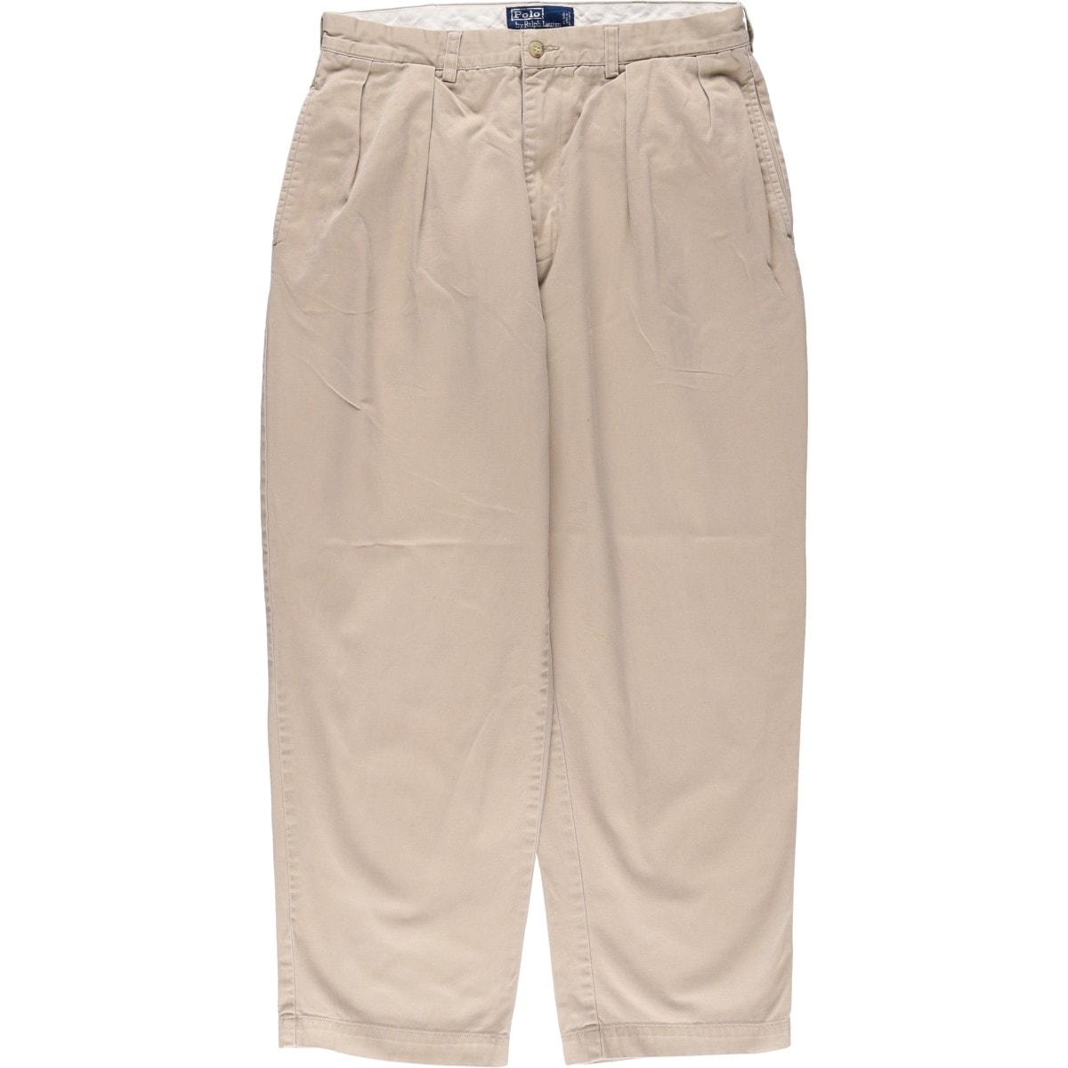 古着 ラルフローレン Ralph Lauren POLO by Ralph Lauren ANDREW PANT ツータック チノパンツ メンズw32相当/eaa458193