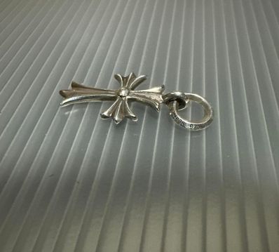 Chrome Hearts Tiny CH Cross Charm "Silver"