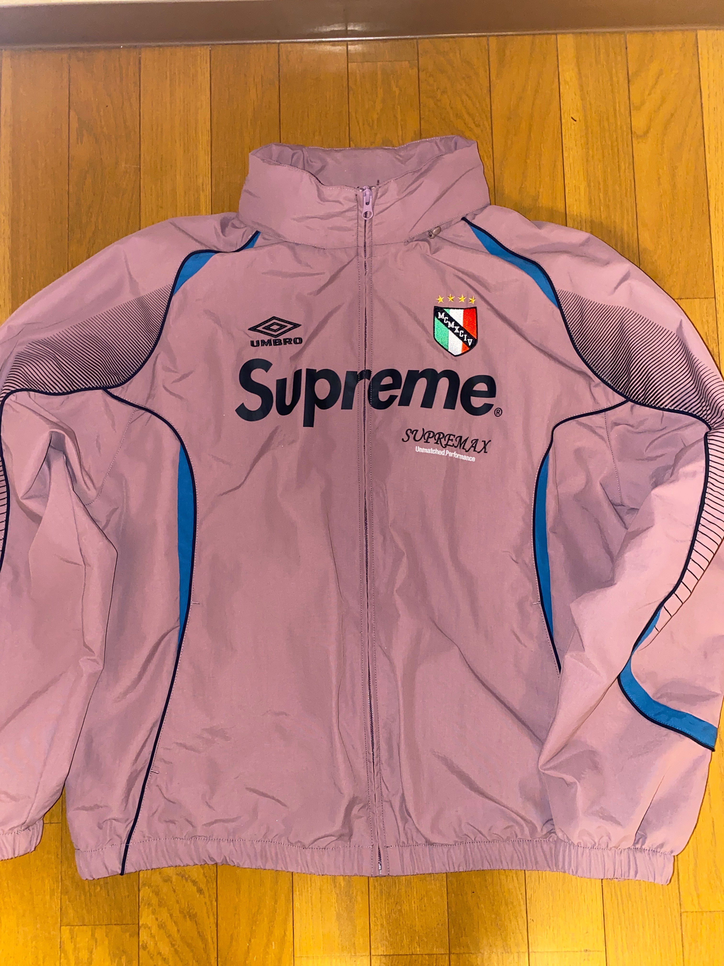 Supreme / Umbro Track Jacket "Dusty Plum"