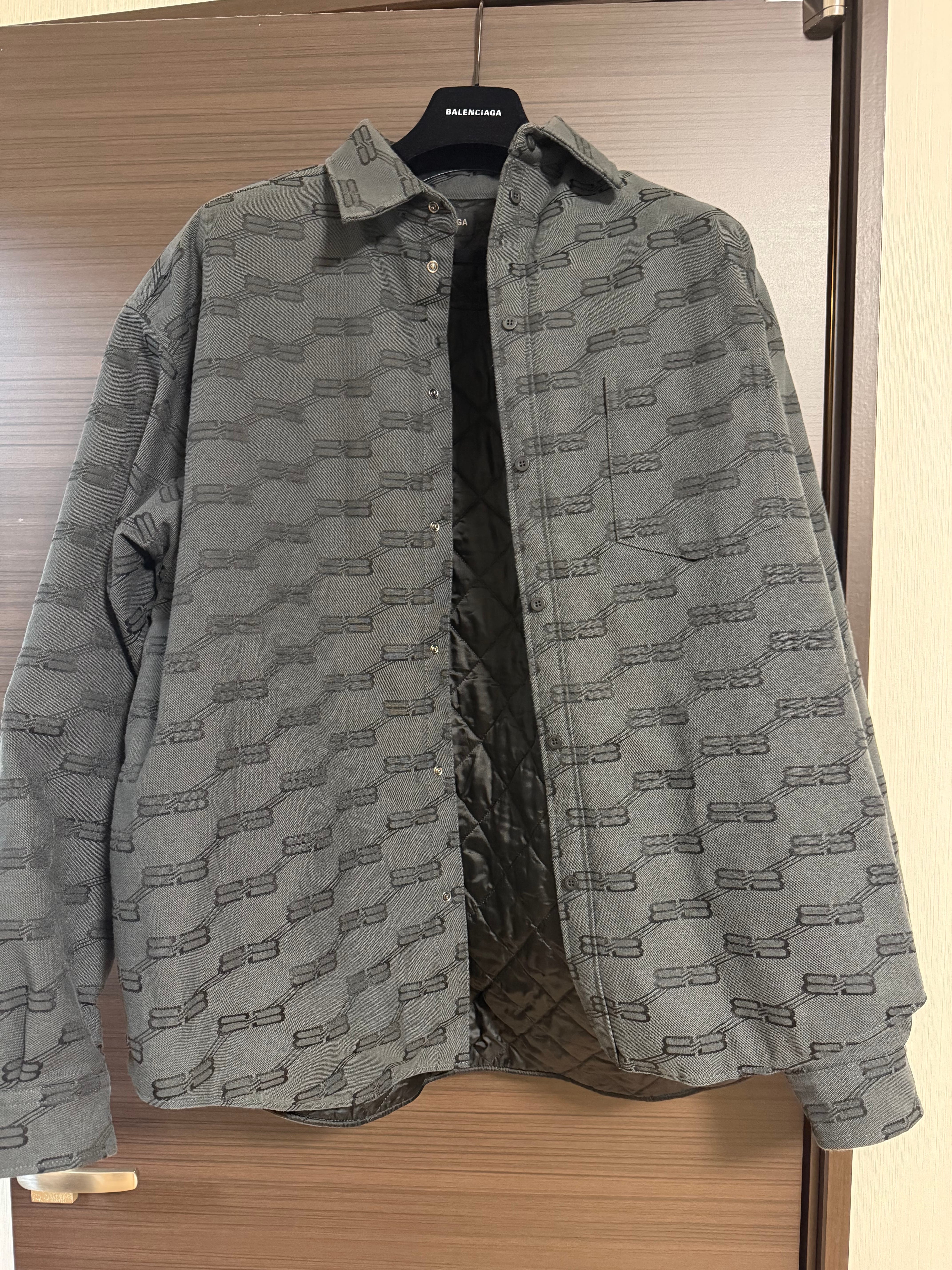 BALENCIAGA 総柄ジャケット