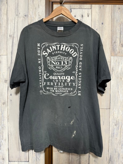SAINT Mxxxxxx x NEIGHBORHOOD STHD SS Tee/Skull Bike "Black"