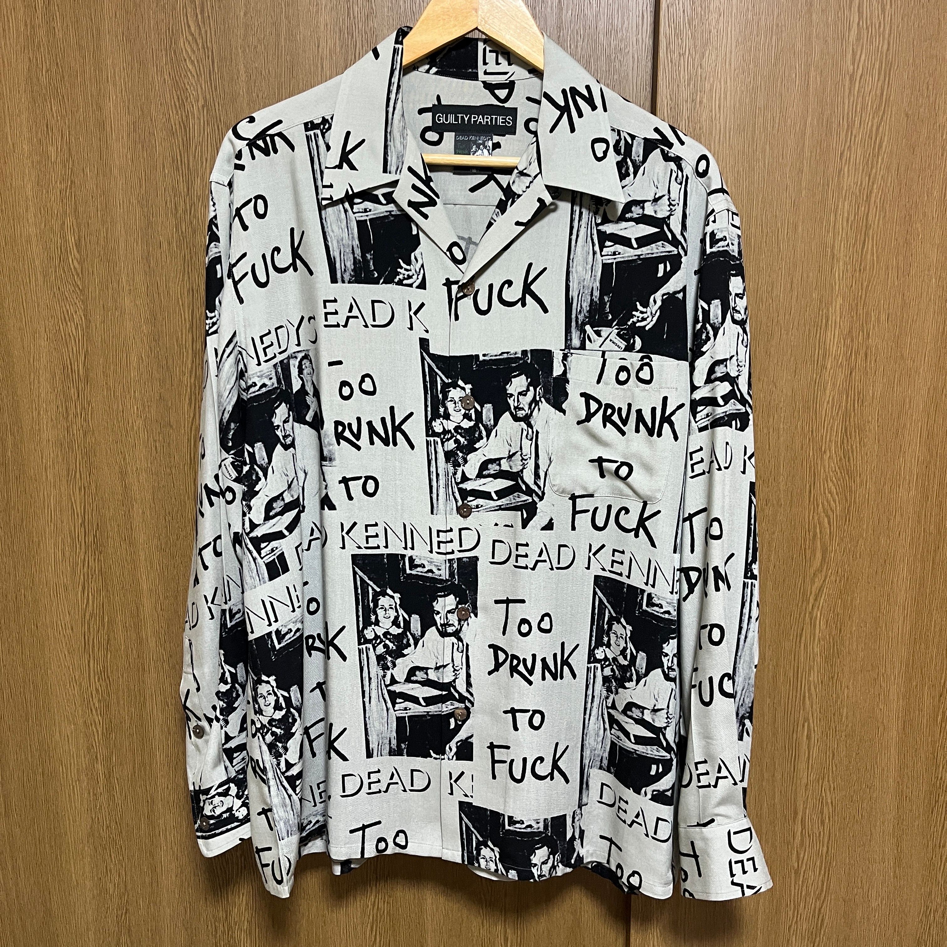 WACKO MARIA x DEAD KENNEDYS / Hawaiian Shirt Type-2 "Gray"