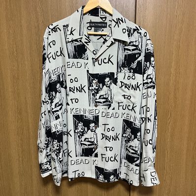 WACKO MARIA x DEAD KENNEDYS / Hawaiian Shirt Type-2 "Gray"