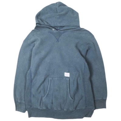 DESCENDANT ディセンダント 20AW 日本製 PX HOODED SWEATSHIRT 裏起毛 スウェットプルオーバーパーカー 202ATDS-CSM24 1 NAVY HOODY WTAPS TET トップス g26789