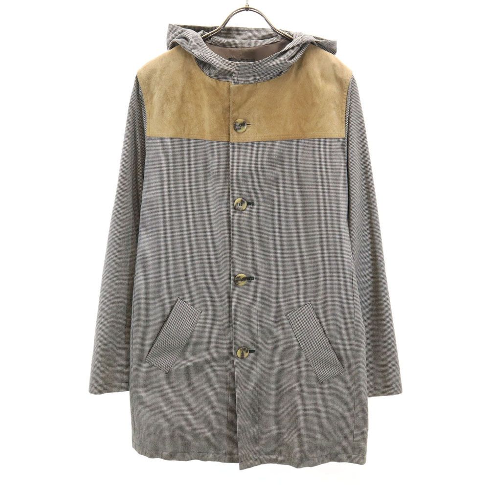 A.P.C. アーペーセー スエード切替 コート