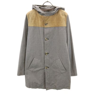 A.P.C. アーペーセー スエード切替 コート