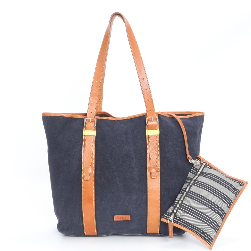 ■美品 ポールスミス トート バッグ レザー×キャンバス