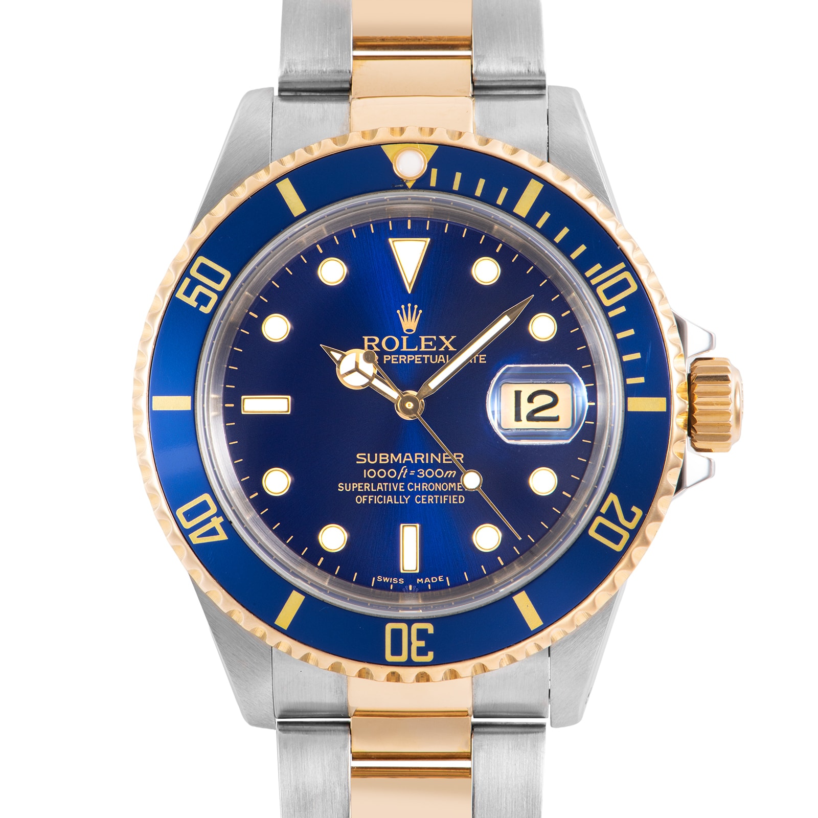 ROLEX ロレックス サブマリーナデイト 16613 N番 SS/YG【中古】