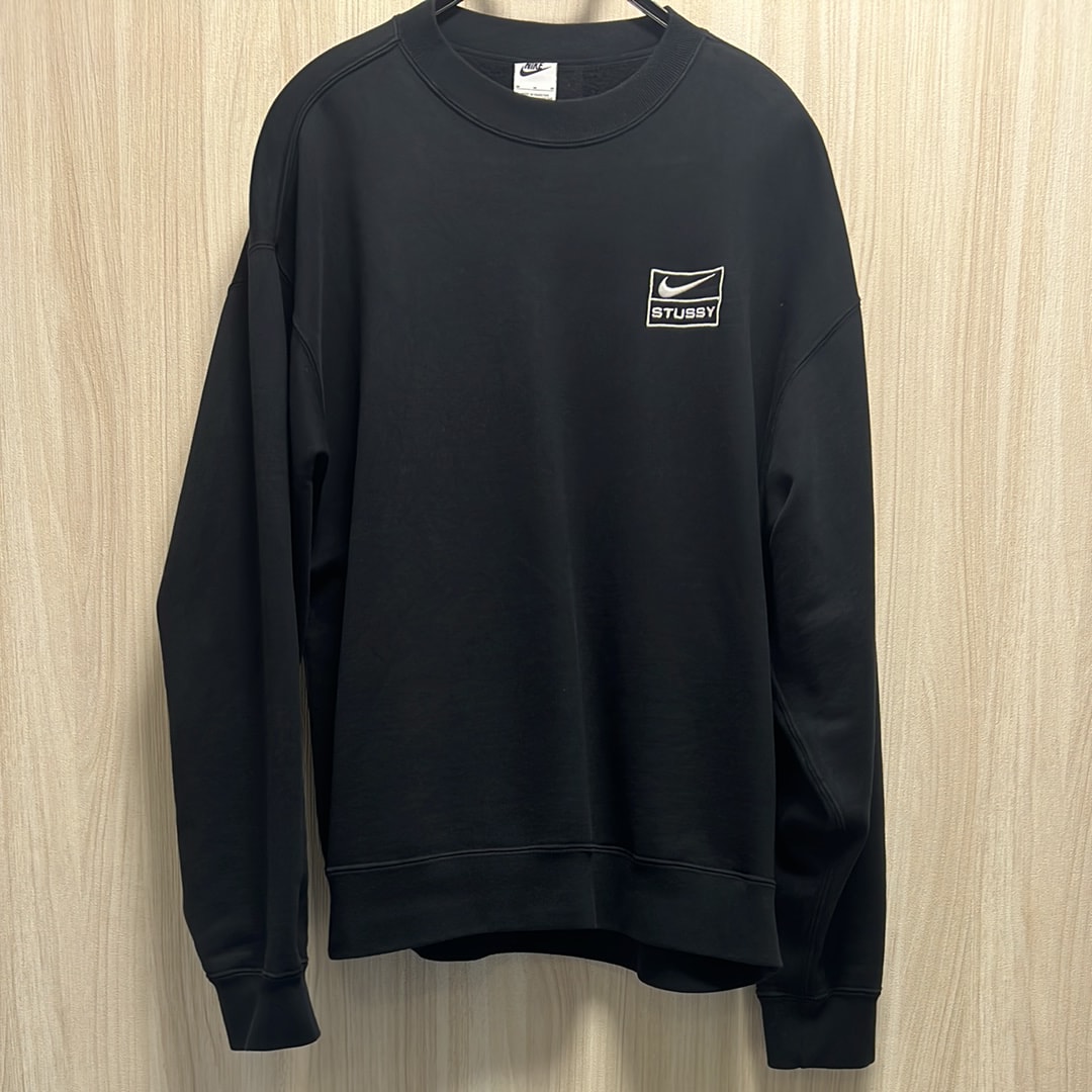 Stussy x Nike Wash Crew (US Size) "Black" DO5310-010