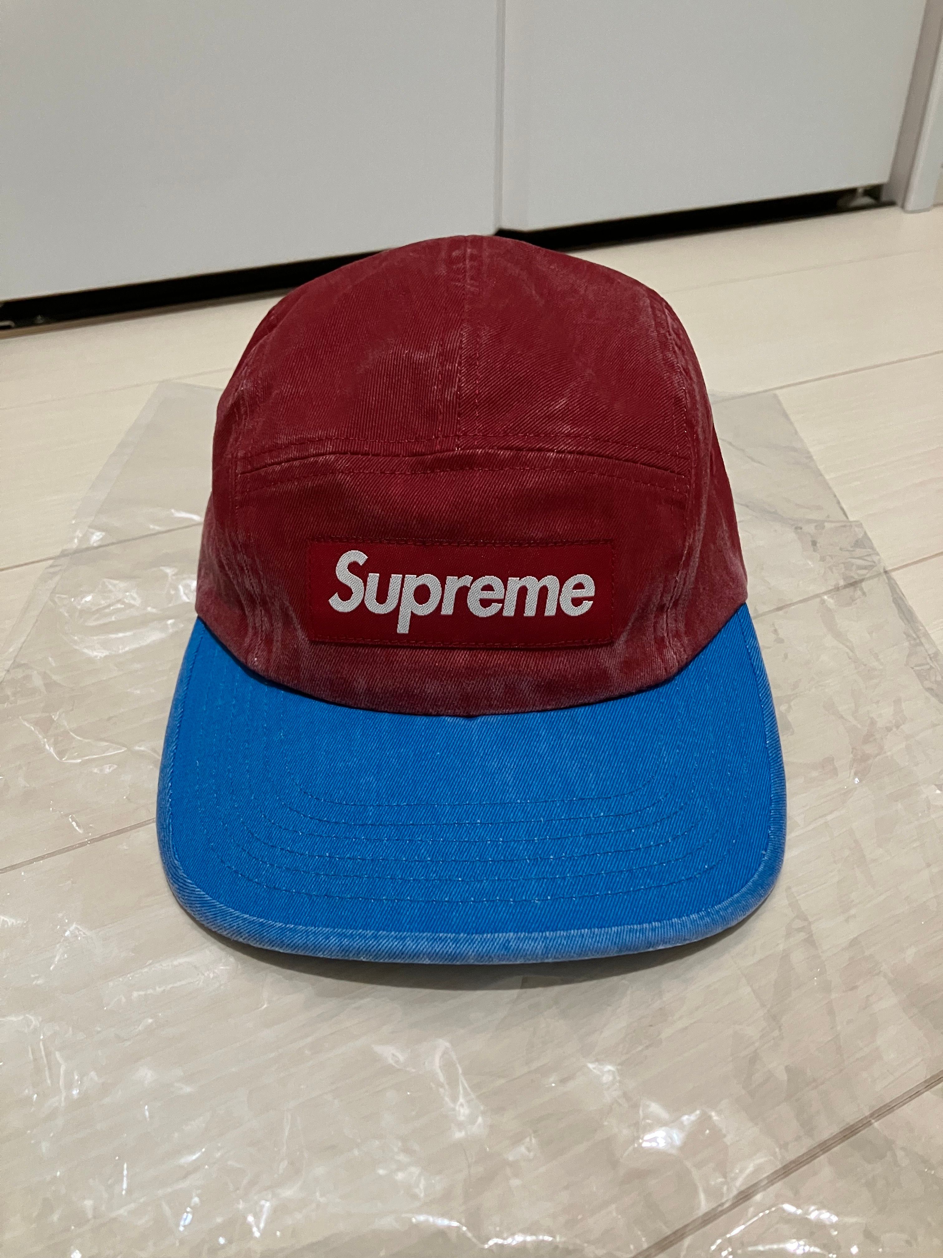 Supreme Pigment 2-Tone Camp Cap "Red"
