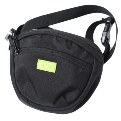HUF ハフ BUNKER SHOULDER BAG バンカーショルダーバッグ BLACK ボディバッグ カバン g27289