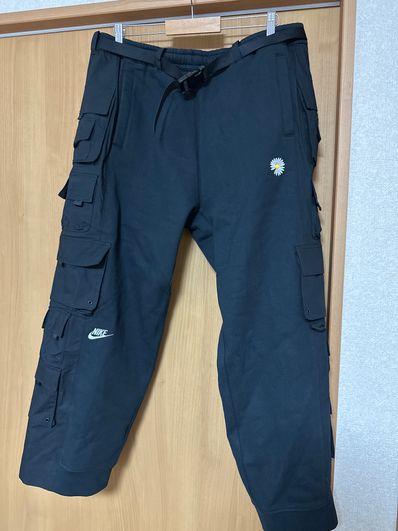 PEACEMINUSONE PMO x NIKE Wide Pants "Black" / G-DRAGON