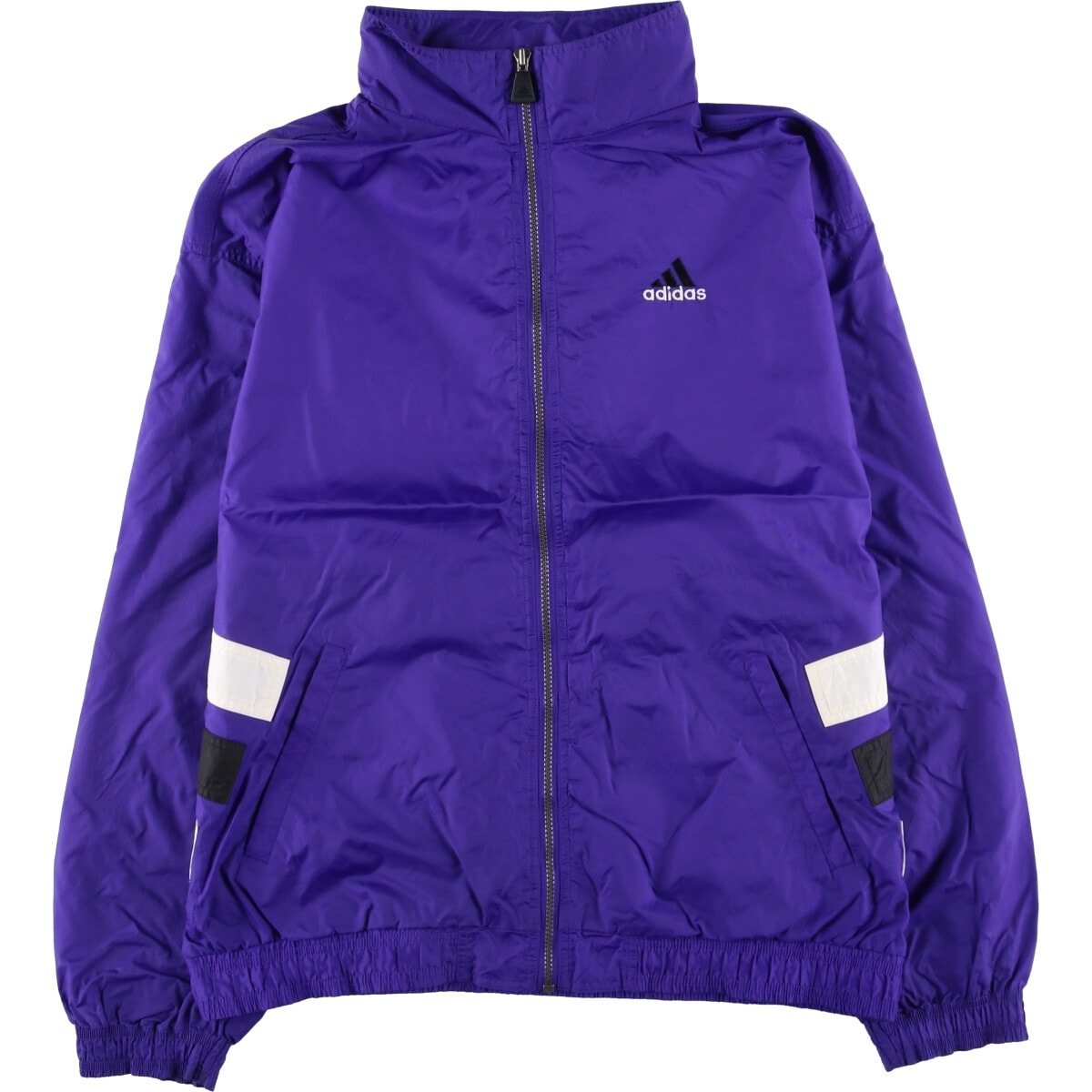 古着 90年代 アディダス adidas バックロゴ ナイロンジャケット メンズXL相当 ヴィンテージ/eaa527361