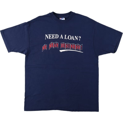 古着 ~90年代 ヘインズ Hanes BEEFY-T Bank of America アドバタイジングTシャツ USA製 メンズXL相当 ヴィンテージ/eaa656652