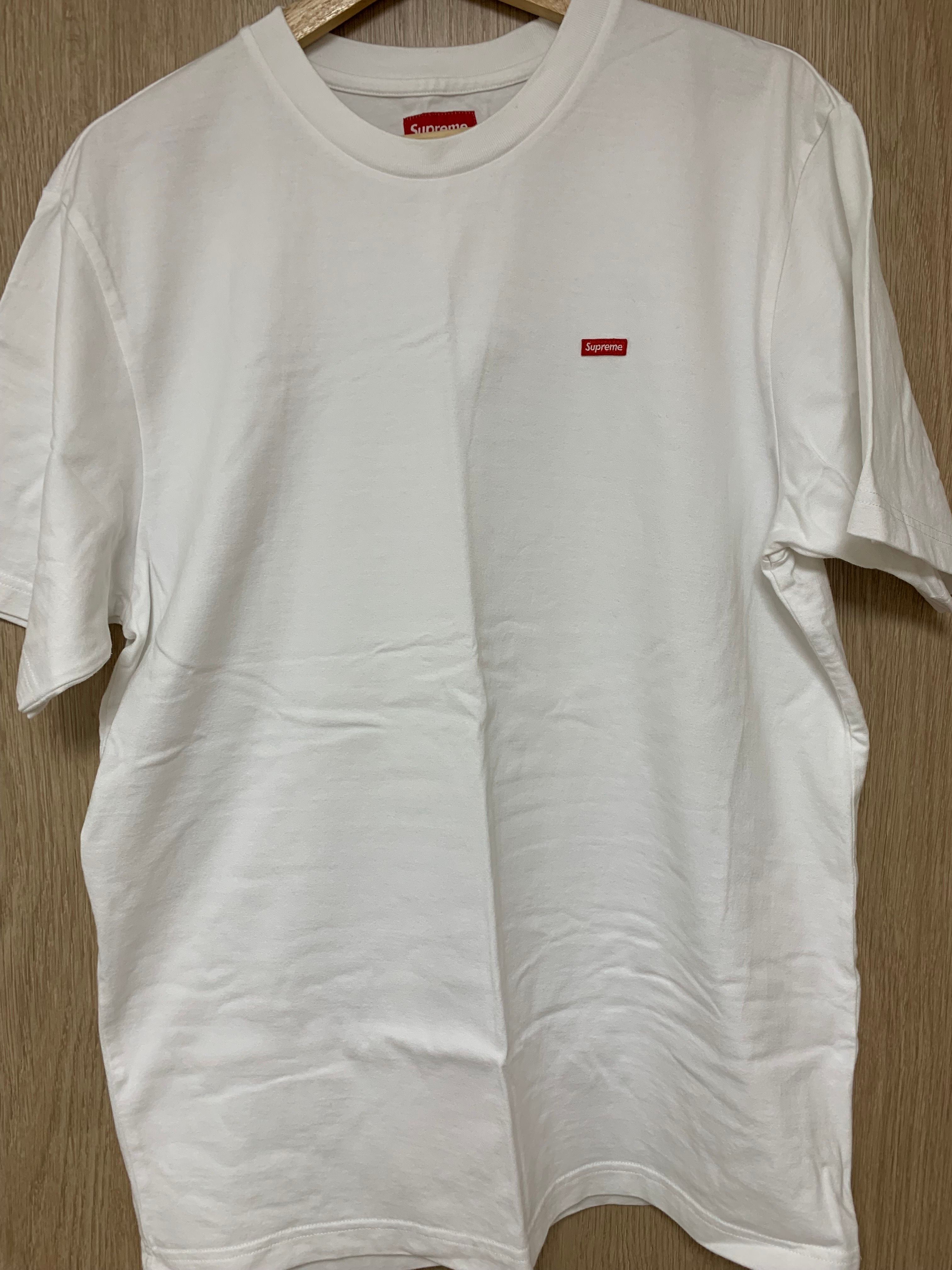 Supreme Small Box Tee "White"(Made in Vietnam)(22SS)