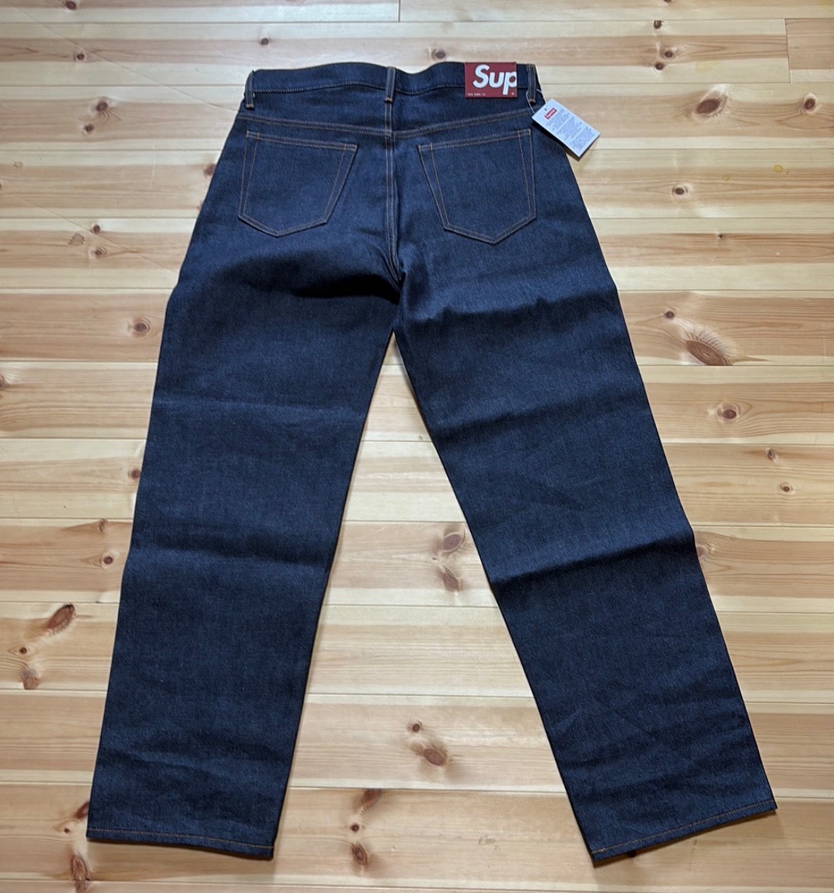 Supreme Rigid Loose Fit Selvedge Jean (26SS) "Rigid Indigo"