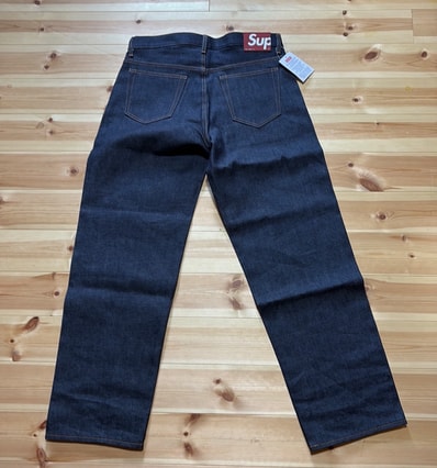 Supreme Rigid Loose Fit Selvedge Jean (26SS) "Rigid Indigo"