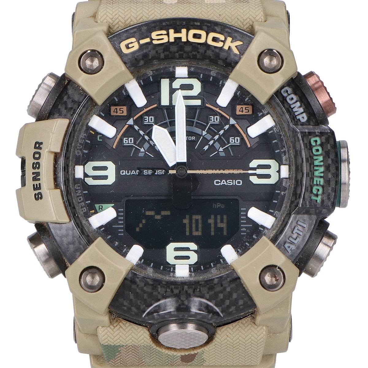 ジーショック xBRITISH ARMY GG-B100BA-1AJR MASTER OF G MUDMASTER Bluetooth搭載 クオーツ アナデジ