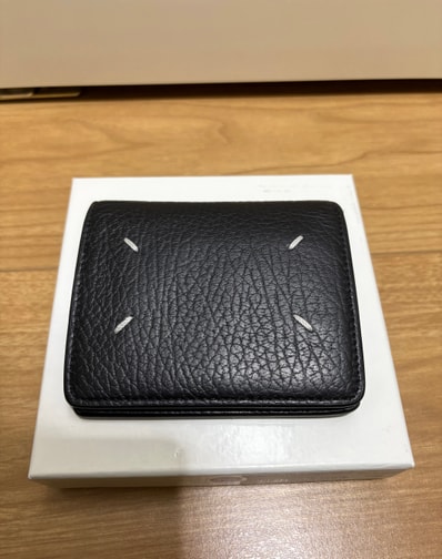 Maison Margiela Bi-fold Leather Wallet "Black"