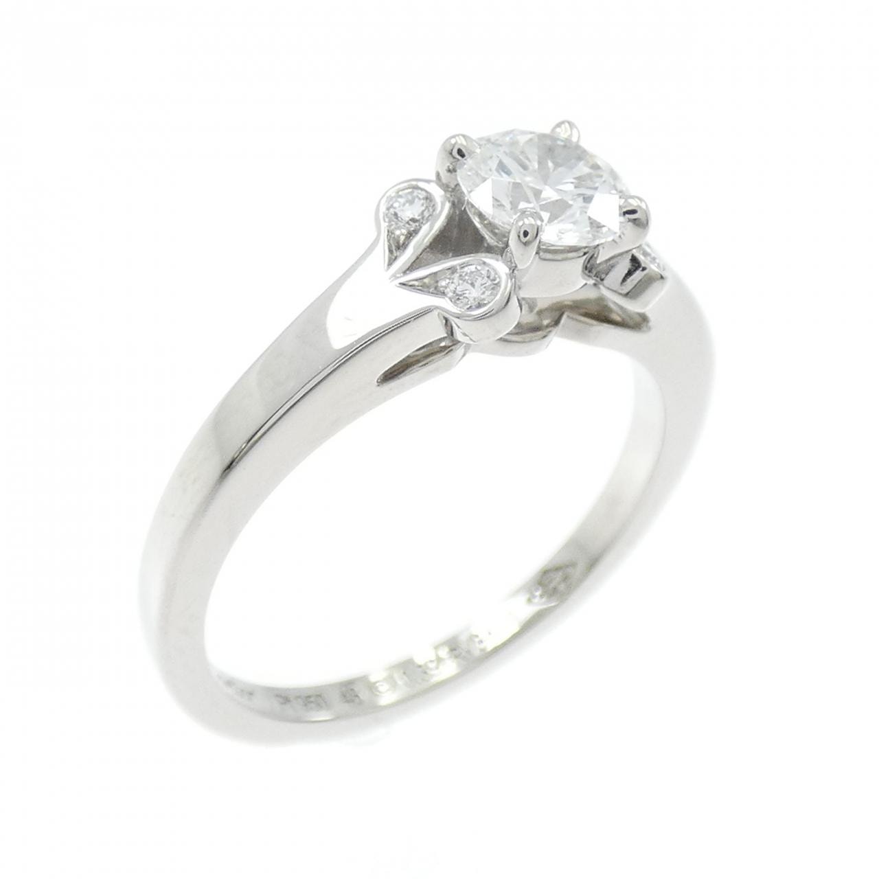 カルティエ バレリーナ リング 0.39CT F VVS2 3EXT