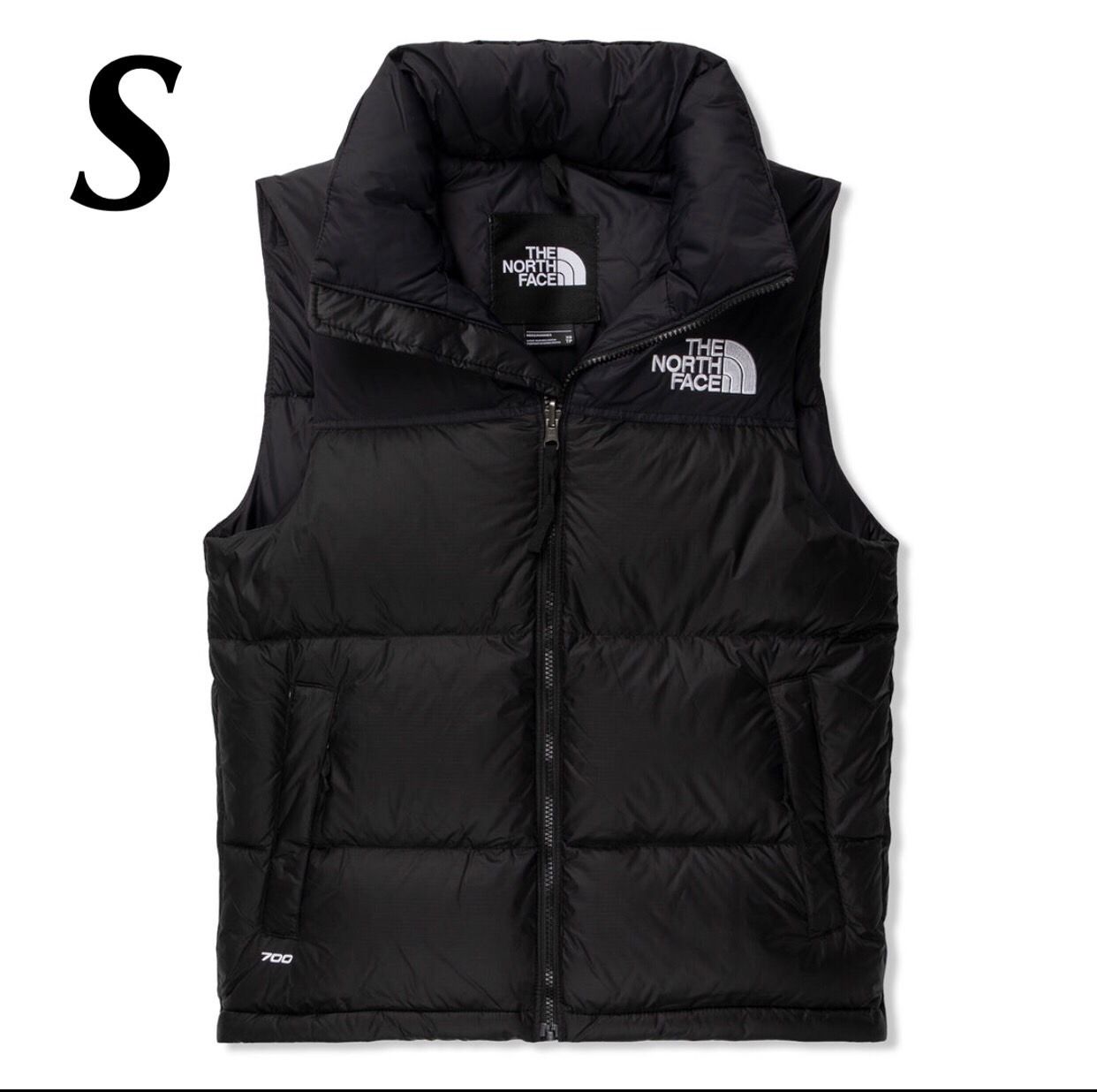 US規格 ノースフェイス 1996 レトロ ヌプシ ベスト ブラック 700 S