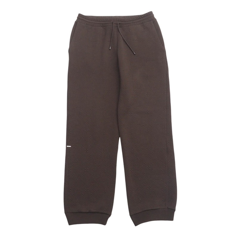 2023SS■LOUIS VUITTON ルイ・ヴィトン モノグラム パンツ サイズXL ジョギングパンツ スウエット LVロゴ イタリア製 ブランド古着【中古】20250227/RA3632