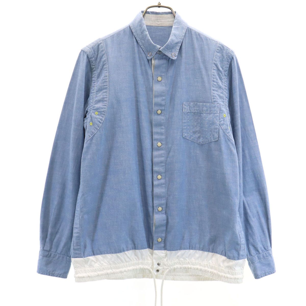 Sacai シャンブレー シャツジャケット