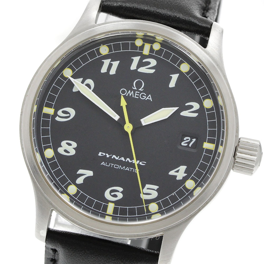 オメガ ダイナミック デイト 5200.50 自動巻き メンズ 【中古】