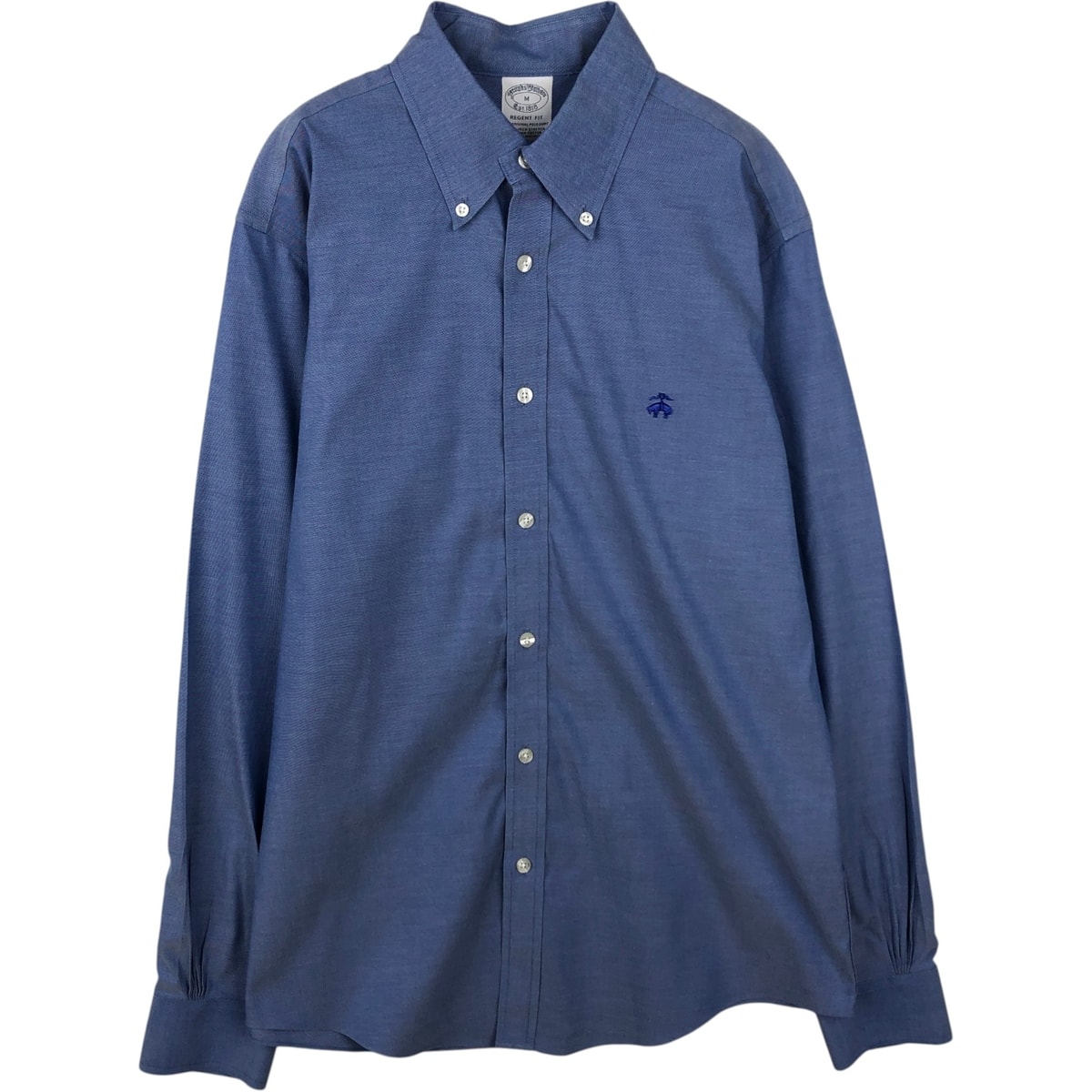 古着 ブルックスブラザーズ Brooks Brothers Est.1818 長袖 ボタンダウンシャツ メンズM相当/eaa642806
