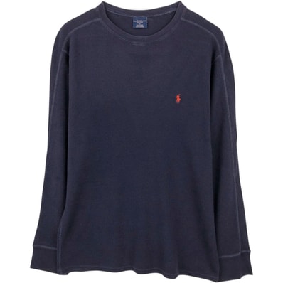 古着 ラルフローレン Ralph Lauren POLO RALPH LAUREN SLEEPWEAR サーマルロングTシャツ メンズXL相当/eaa677779